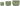 Galt International Green & White Floral Porcelain Ceramic Decorative Flower Pot 8"/6"/4.5" Garden Pots Chinese Asian Design - Set of 3 Green Fluted