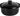 Ceramic Pots with Lid Cookware StockPot Clay Pot for Cooking (Black, 1.9 Quart)