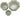 Galt International Green & White Floral Porcelain Ceramic Decorative Flower Pot 8"/6"/4.5" Garden Pots Chinese Asian Design - Set of 3 Green Fluted