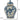 Galt International Blue and White Flower Chinoiserie Ginger Jar 12" w/Lid Ginger Jar, Tea Storage Decorative Home Decor Jar