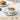 MALACASA Plates and Bowls Sets, 24 Pieces Modern Ceramic Dinnerware Set for 8 Kitchen Stoneware Dishes Dishware Set Microwave and Dishwasher Safe, White, Series TARA