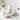 MALACASA Plates and Bowls Sets, 24 Pieces Modern Ceramic Dinnerware Set for 8 Kitchen Stoneware Dishes Dishware Set Microwave and Dishwasher Safe, White, Series TARA