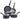 Amazon Basics Non-Stick Kitchen Cookware 15-Piece Set with Stay-Cool Handles, Even Heating, Non-Induction, Includes Pots, Pans, and Utensils, Black