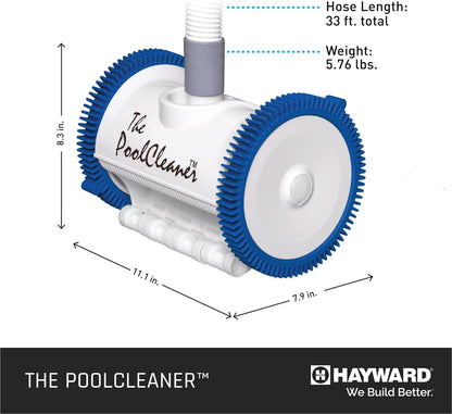Hayward W3PVS20JST Poolvergnuegen Suction Pool Cleaner, Automatic Vacuum for In-Ground Pools up to 16 x 32 ft.