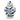 Galt International Blue and White Flower Chinoiserie Ginger Jar 12" w/Lid Ginger Jar, Tea Storage Decorative Home Decor Jar