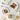 MALACASA Plates and Bowls Sets, 24 Pieces Modern Ceramic Dinnerware Set for 8 Kitchen Stoneware Dishes Dishware Set Microwave and Dishwasher Safe, White, Series TARA