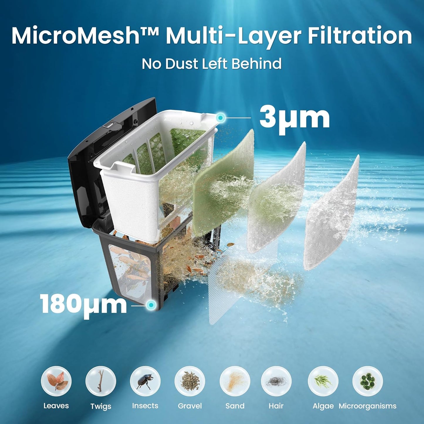 (2026 New) AIPER Scuba V3 AI Vision Cordless Robotic Pool Cleaner, 10x Faster Pool Cleaning with AI Patrol, 24/7 Auto Cleaning, Smart Waterline Parking & Multi-Layer Filtration, Gray