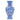 Galt International Floral Chinoiserie Ceramic Vase 14" - Green Sakura Hand Painted Antique Style Porcelain Flower Bottle Fishtail Porcelain Chinese Vase for Home Decor Centerpiece