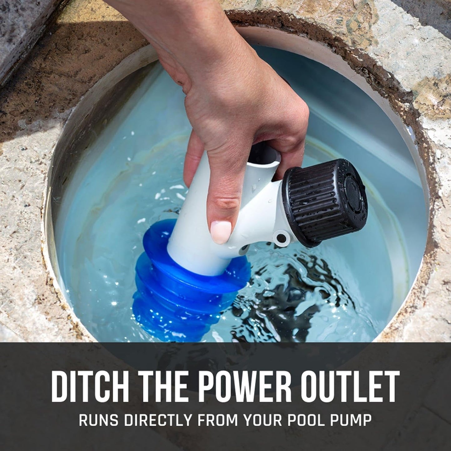 Hayward W3PVS20JST Poolvergnuegen Suction Pool Cleaner, Automatic Vacuum for In-Ground Pools up to 16 x 32 ft.