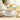 Plates and Bowls Sets, Dinnerware Sets for 4, 12 Pieces Scratch Resistant Dishware Dishes Set, Ceramic Kitchen Dinner Set, Porcelain & Microwave and Dishwasher Safe, Cream White