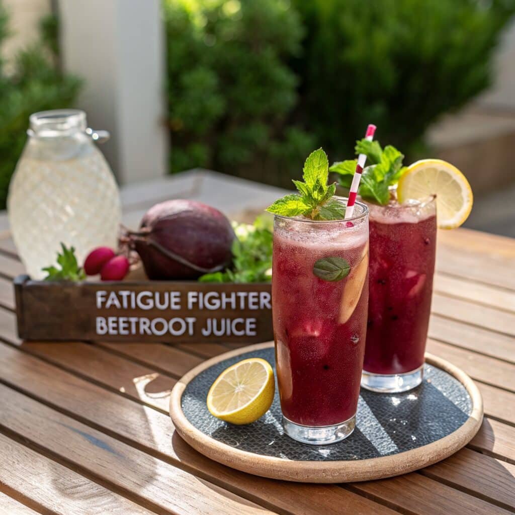 Final result of Fatigue Fighter Beetroot Juice